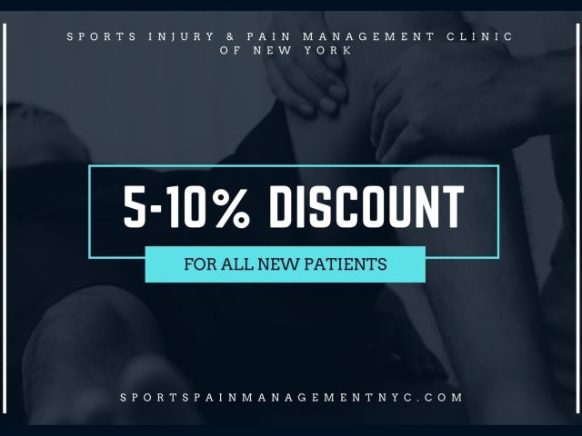 An image showcasing the Sports Medicine package, provided by Sports Injury & Pain Management Clinic of New York An image showcasing the Sports Medicine package, provided by Sports Injury & Pain Management Clinic of New York